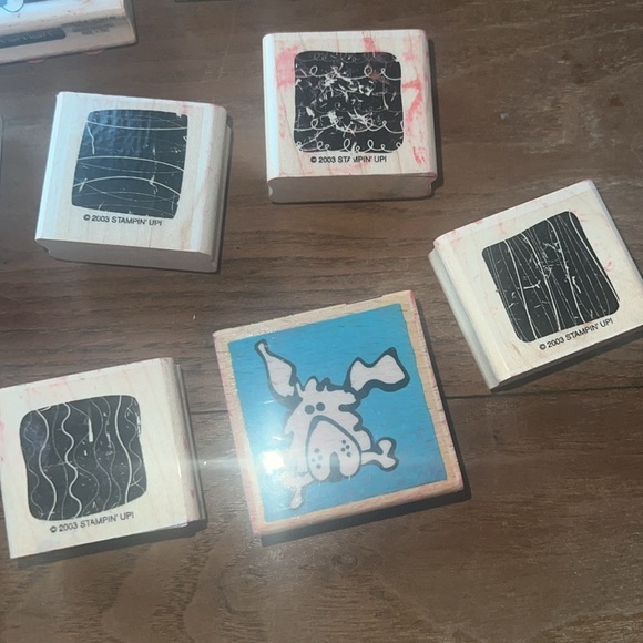 Lot of 17 stamps stamp in up and craft smart holiday - Picture 5 of 10